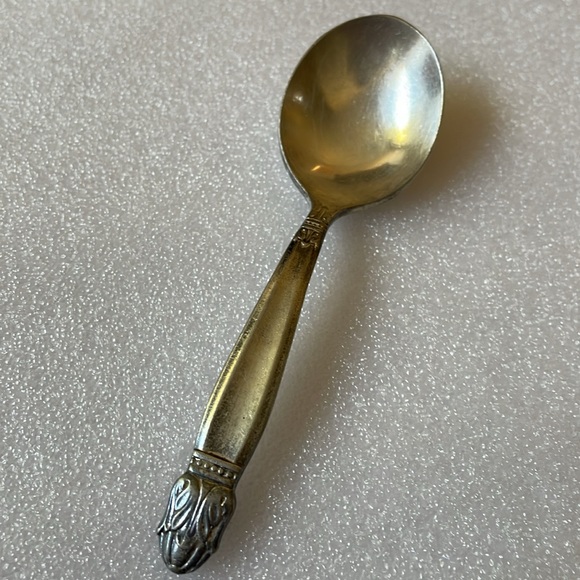 1930’s Holmes & Edwards International silver comp. Baby spoon Danish Princess - Picture 2 of 7